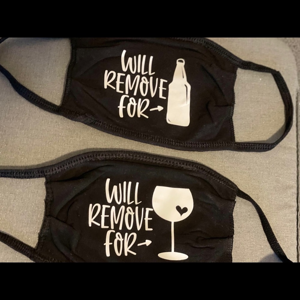 ⚡️HP⚡️Set of 3 layer unisex beer/wine face… - Picture 6 of 7